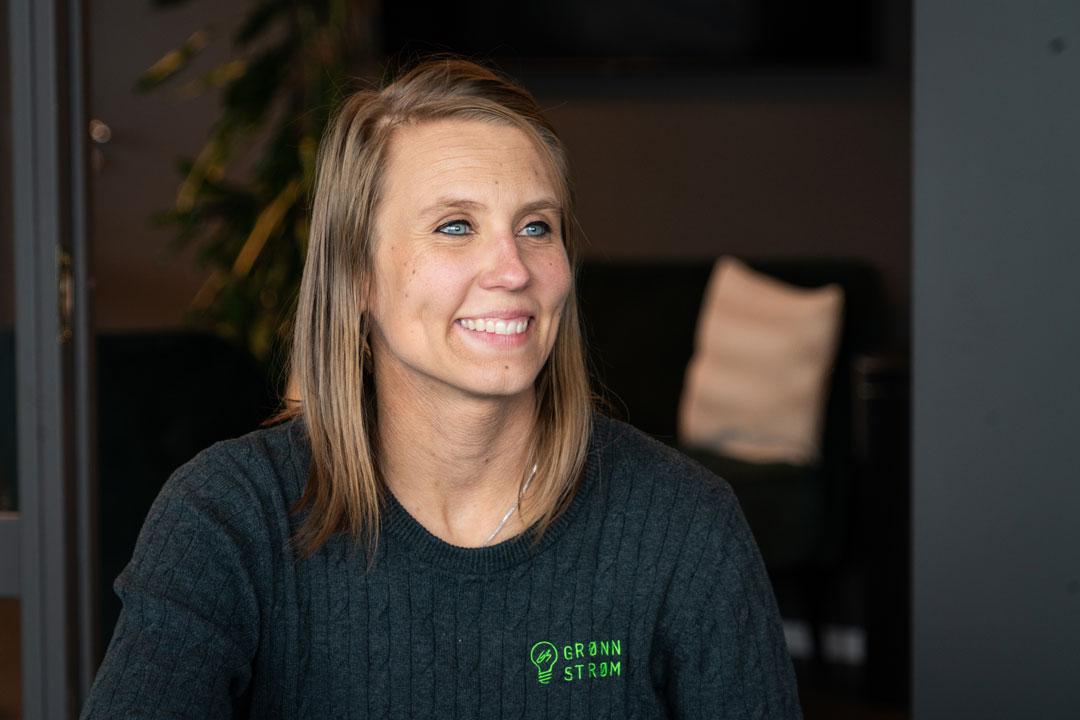 Cathrine Storøy, assisterende daglig leder i Grønn Strøm