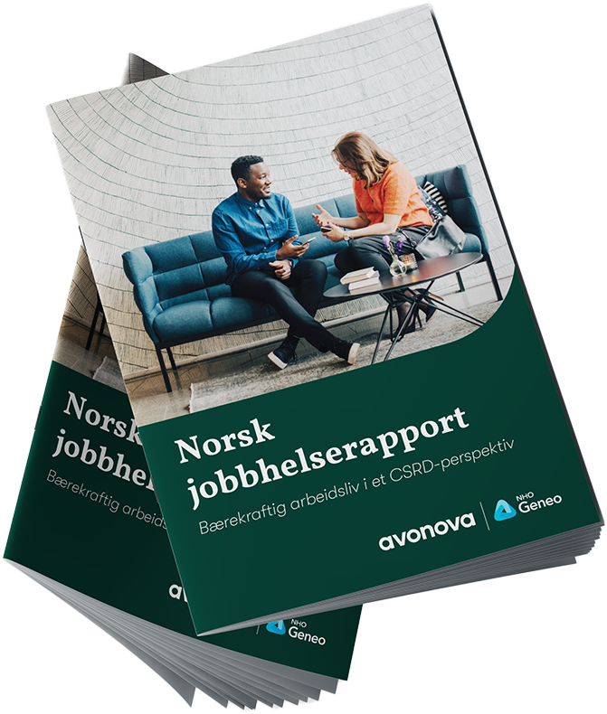 Forsiden av Norsk jobbhelserapport
